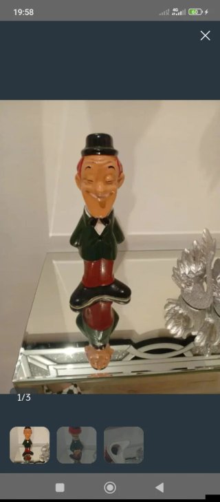 Figura hucha antigua inglesa años 60