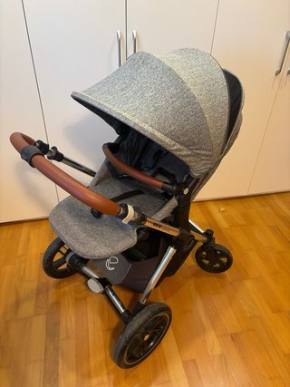 Carrito Jane 2 piezas gris