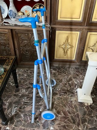 Andador plegable ancianos 2 ruedas
