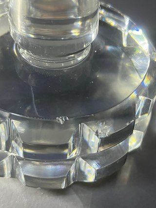 Baccarat Jarra Siglo XIX, numerada