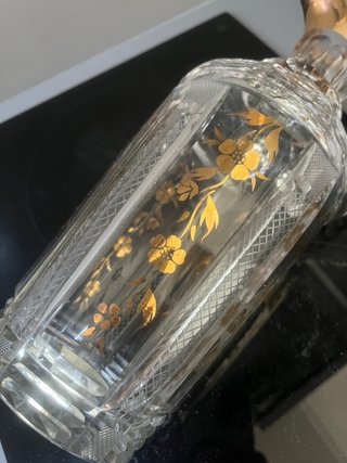 Baccarat Jarra Siglo XIX, numerada