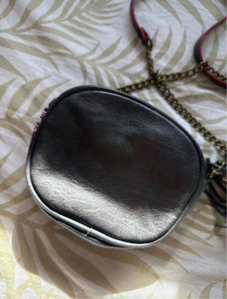 Bolso Desigual Negro con Flecos y Bordados