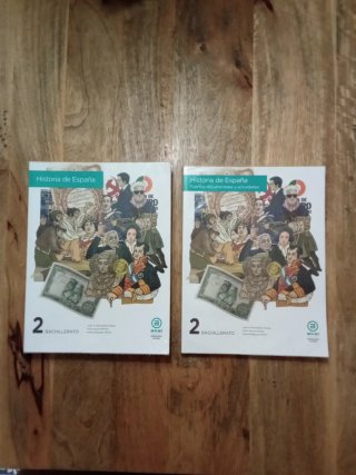 2⁰ Bachillerato, Historia de España, 2 libros