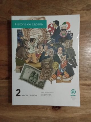2⁰ Bachillerato, Historia de España, 2 libros