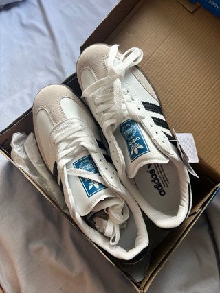 Zapatillas Adidas Samba Blancas y Negras