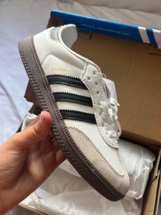 Zapatillas Adidas Samba Blancas y Negras