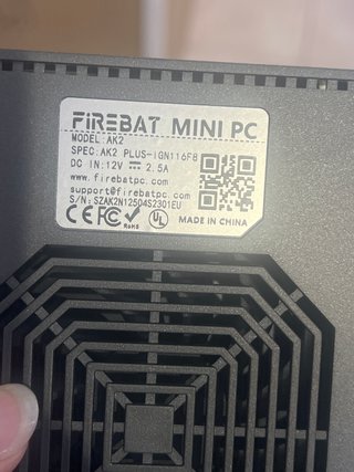 Mini PC FIREBAT Intel N100 16GB RAM 512GB SSD
