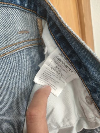 Pantalones Vaqueros Carhartt Azules