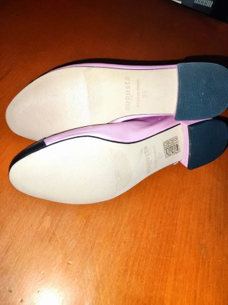 Zapatos Augusta rosas y negros