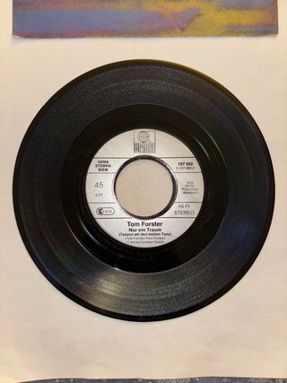 Vinile Come Nuovo Rarissimo 45Giri:TOM FORSTER”Nur