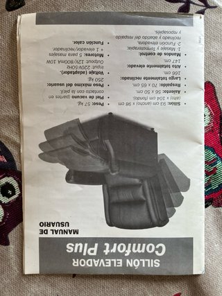 Sillón levantapersonas piel