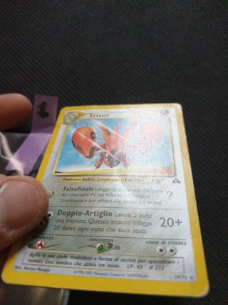 Scizor Neo Discovery 29/75 Carta Pokémon