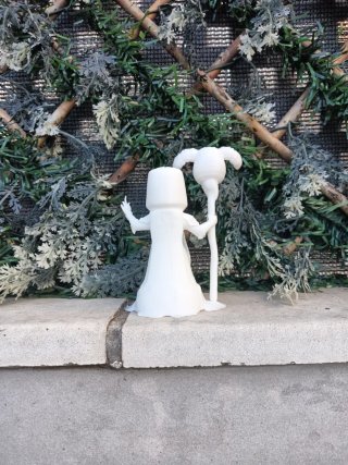 Figura bruja malvada para pintar