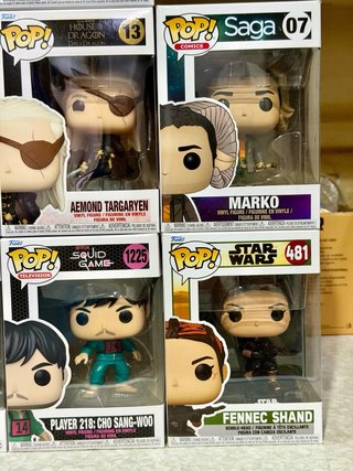 Funko Pop Marvel Squid Game Star Wars InuYasha