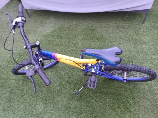 Bicicleta infantil 6-8 años suspensión trasera