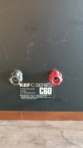 Cadena de música Luxman K-007 T-007 altavoces KEF