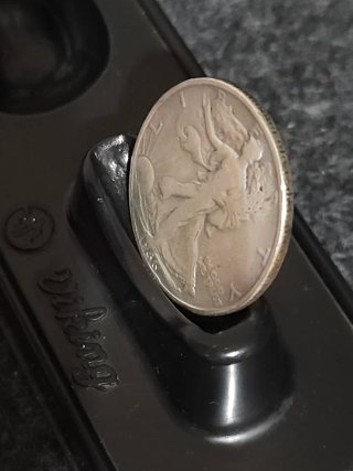 Moneda 1936 Walking Liberty Plata