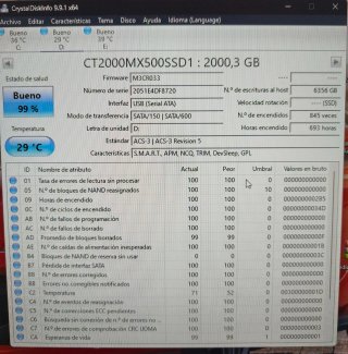 SSD Crucial 2TB