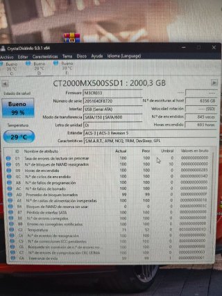 SSD Crucial 2TB