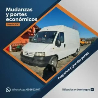 Portes y mudanzas económicos 698652407 desde 30€