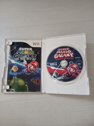 Pack 4 Juegos Wii: Mario Kart, Super Mario Galaxy.