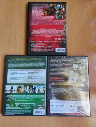 Trilogía Piratas del Caribe DVD
