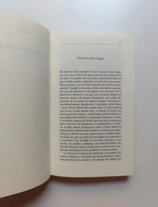 Donde todo ha sucedido. Al salir del cine.