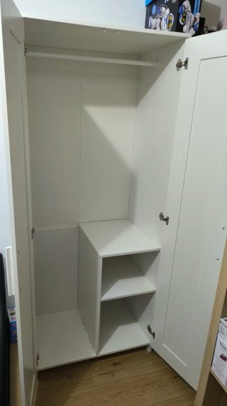 Armario 2 puertas blanco