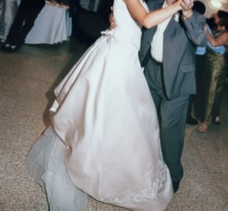 Vestido Novia Dos Piezas Blanco