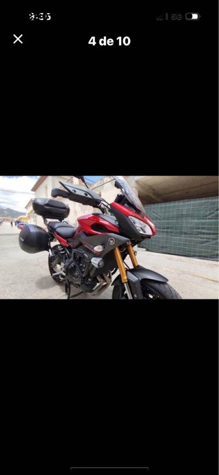 Yamaha MT-09 Roja - Cambio por coche