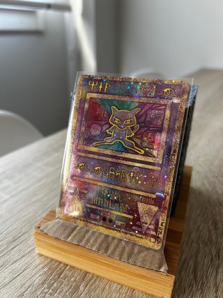Carta Pokémon Mew Holográfica Antigua