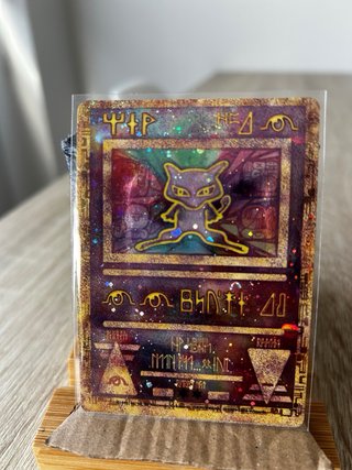 Carta Pokémon Mew Holográfica Antigua