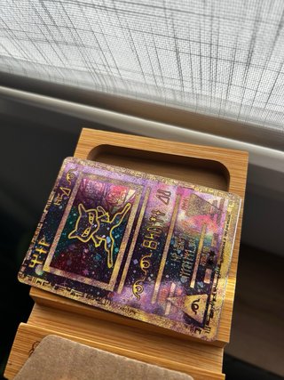 Carta Pokémon Mew Holográfica Antigua