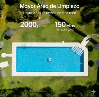 Robot Limpiafondos Piscina 180W