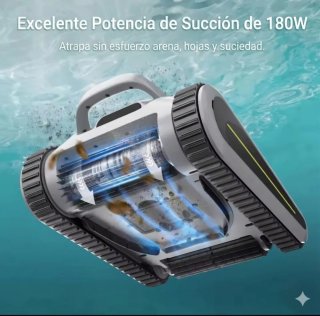 Robot Limpiafondos Piscina 180W