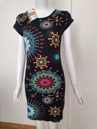 Vestido Desigual estampado multicolor