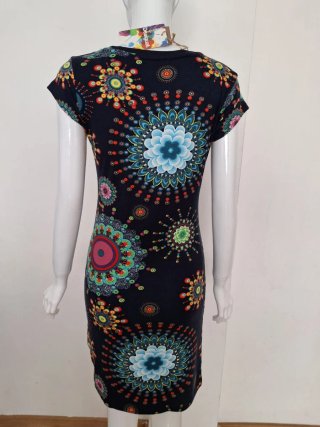 Vestido Desigual estampado multicolor