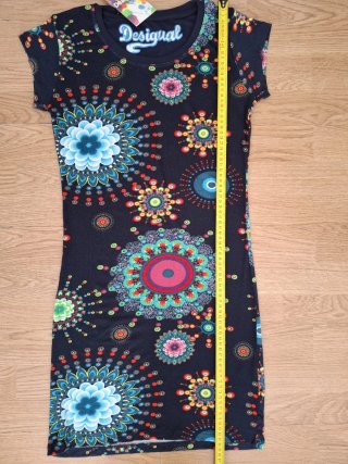 Vestido Desigual estampado multicolor