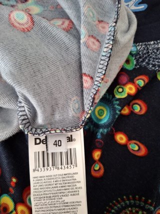 Vestido Desigual estampado multicolor