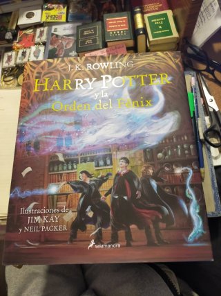 Harry Potter y la Orden del Fénix. Ed. Ilustrada