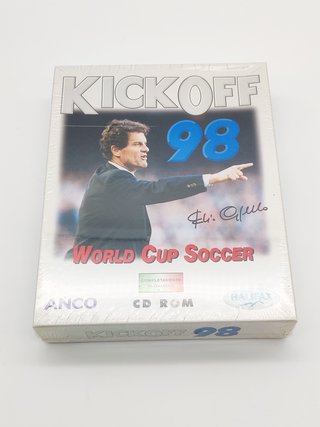 Kick Off 98 PC CD ROM ITA Nuovo Sigillato