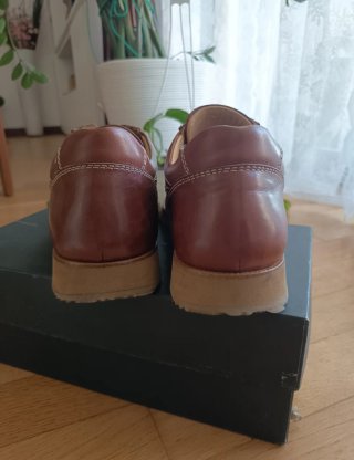 Scarpe uomo Rossetti pelle marroni con lacci