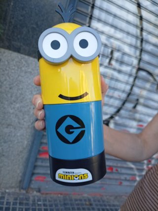 Taza Minion Plástico