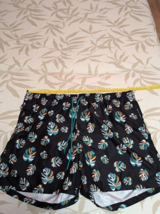Bañador hombre estampado hojas