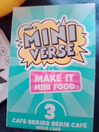 Mini Verse Make It Mini Food