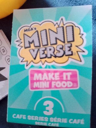 Mini Verse Make It Mini Food
