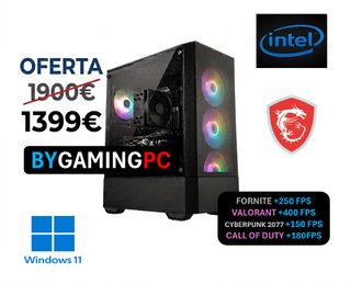 PC Gaming 14400F 32GB DDR4 RTX5070 B760 4TB