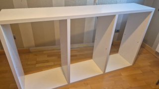 Estantería blanca DM 3cm