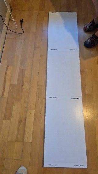 Estantería blanca DM 3cm