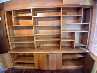 Librería de madera